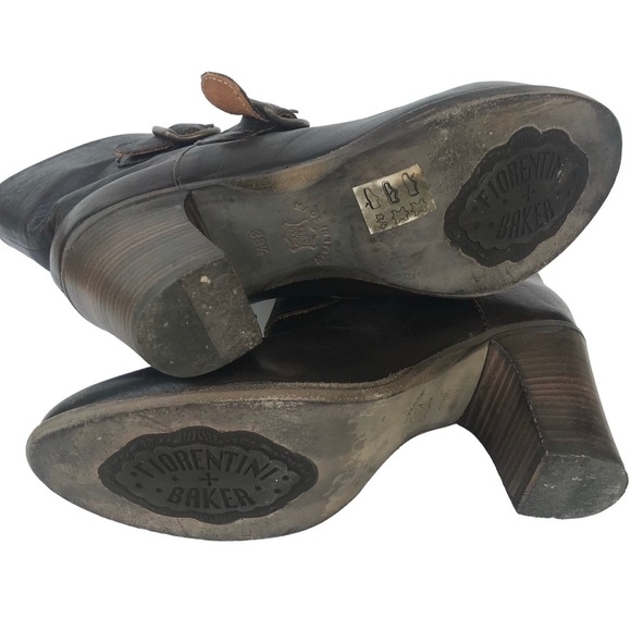 Fiorentini + Baker chocolate brown leather boot in size 38 1/2 - Picture 5 of 10